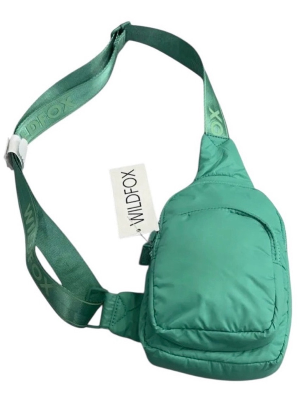 Wildfox Teal Green Crossbody Sling Bag